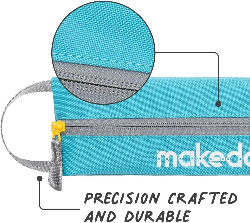 Makedo Tool-Case | Stylish and Eco-Friendly Storage Solution for up to 300 Scrus or 20 Tools Ages and Versatile for Various Craft Supplies image number 2