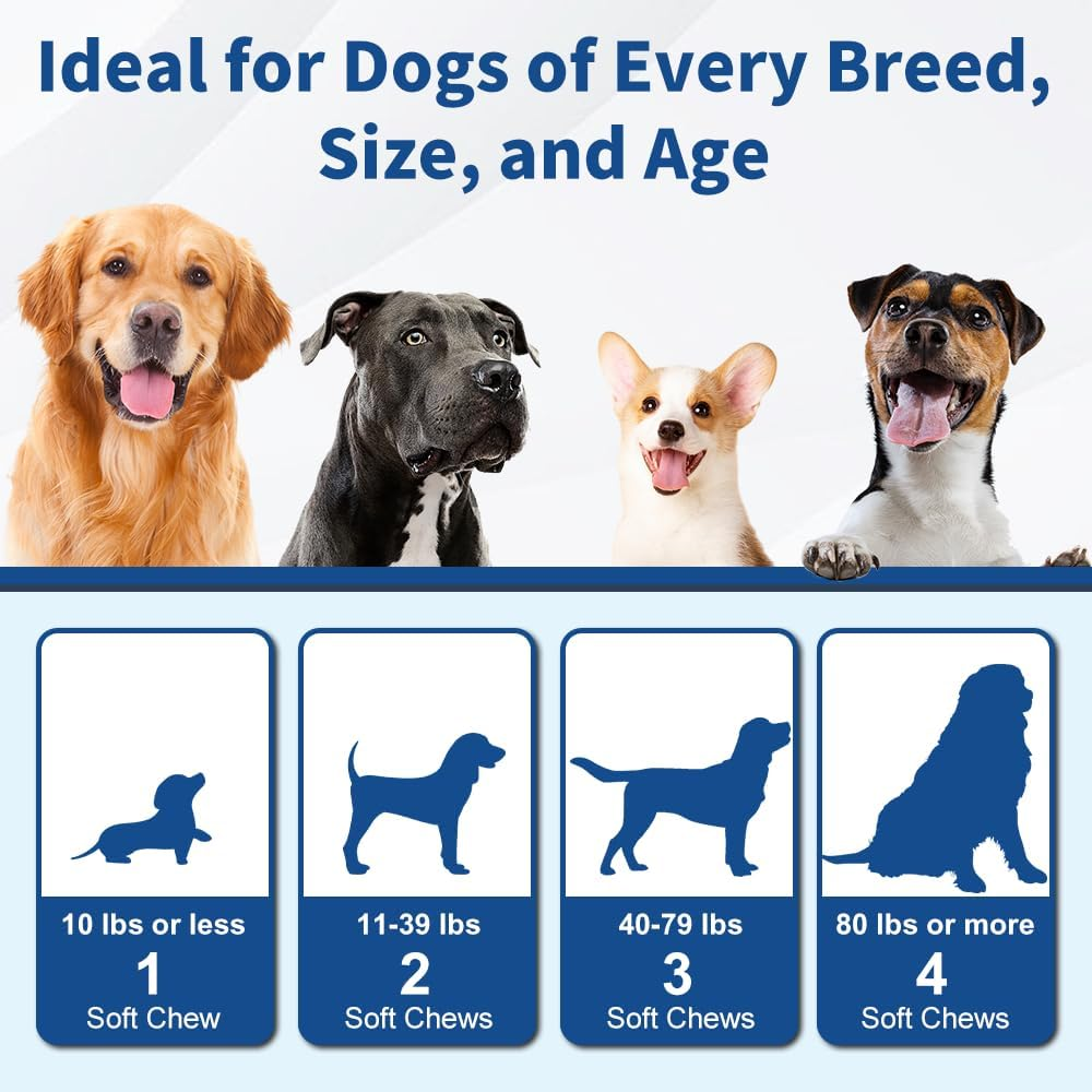 Biotic'S Gain Dog Multivitamins, 25 in 1 Complete Care, 120 Soft Chews, Chicken Flavour image number 6