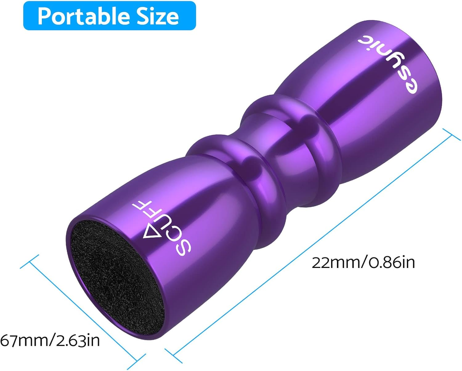 Esynic Professional Pool Cue Tips Shaper 3 in 1 Cue Tips Shaper Tool Billiard Cue Tips Shaper Set Stainless Steel Cue Shapers Billiard Pool Cue Accessories Tool Gifts-Shaper, Scuffer, Aerator image number 2