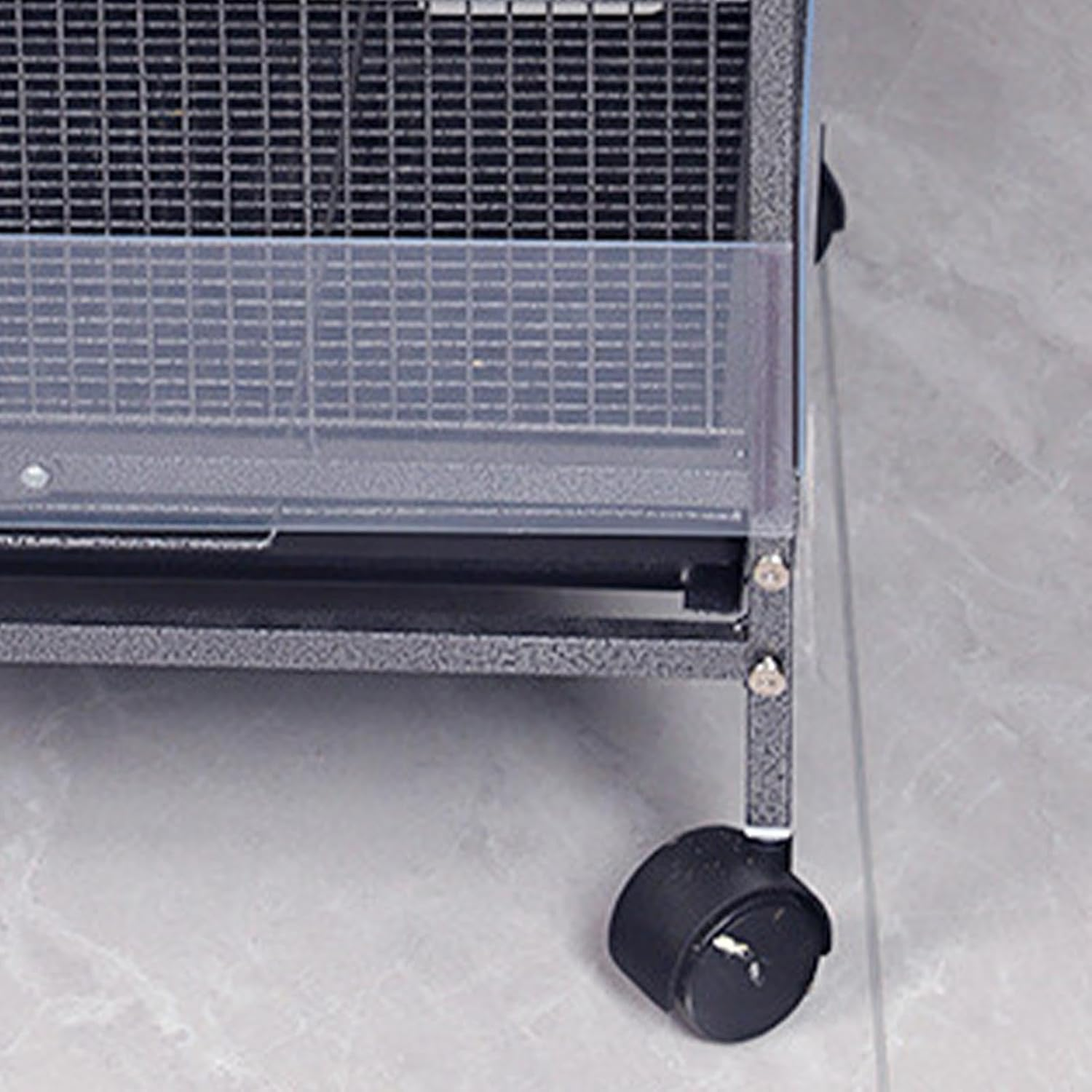 Bird Cage Deflector - 4Pcs Bird Cage Seed Catcher | Clear Squirrel Baffle | Bird Cage Splash Guard Cover image number 6