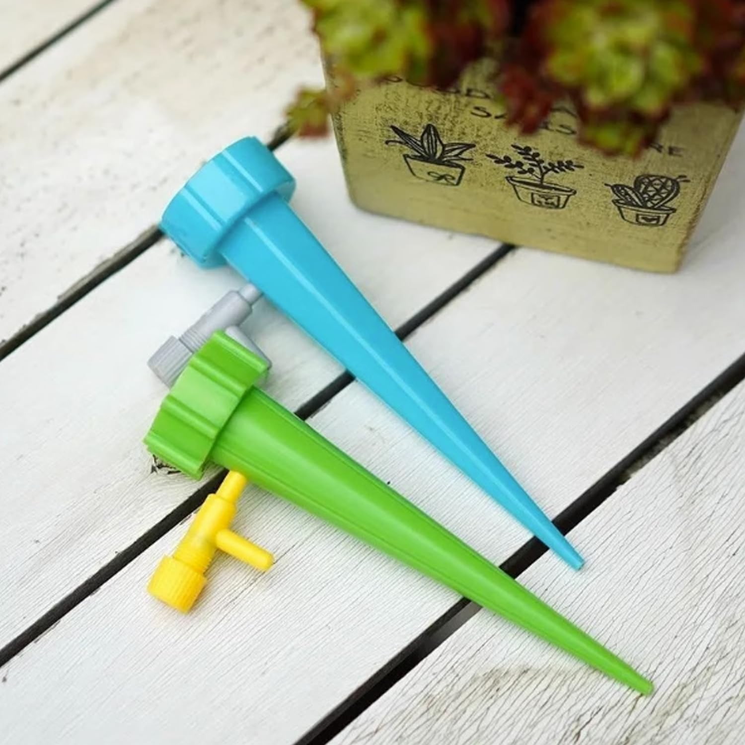 2Pcs Drip Irrigation System Drippers Self Watering Spikes Plant Flower image number 5