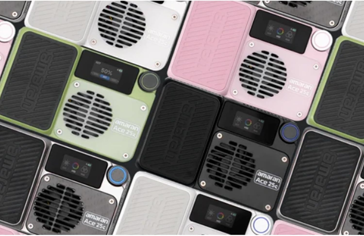 Amaran Ace 25C RGB LED Video Light, Full Color 2300-10000K Bi-Color,4500Mah Rechargeable Battery & PD Fast Charging,Portable for Photography/Filmmaking/Vlogging (Silver) image number 1