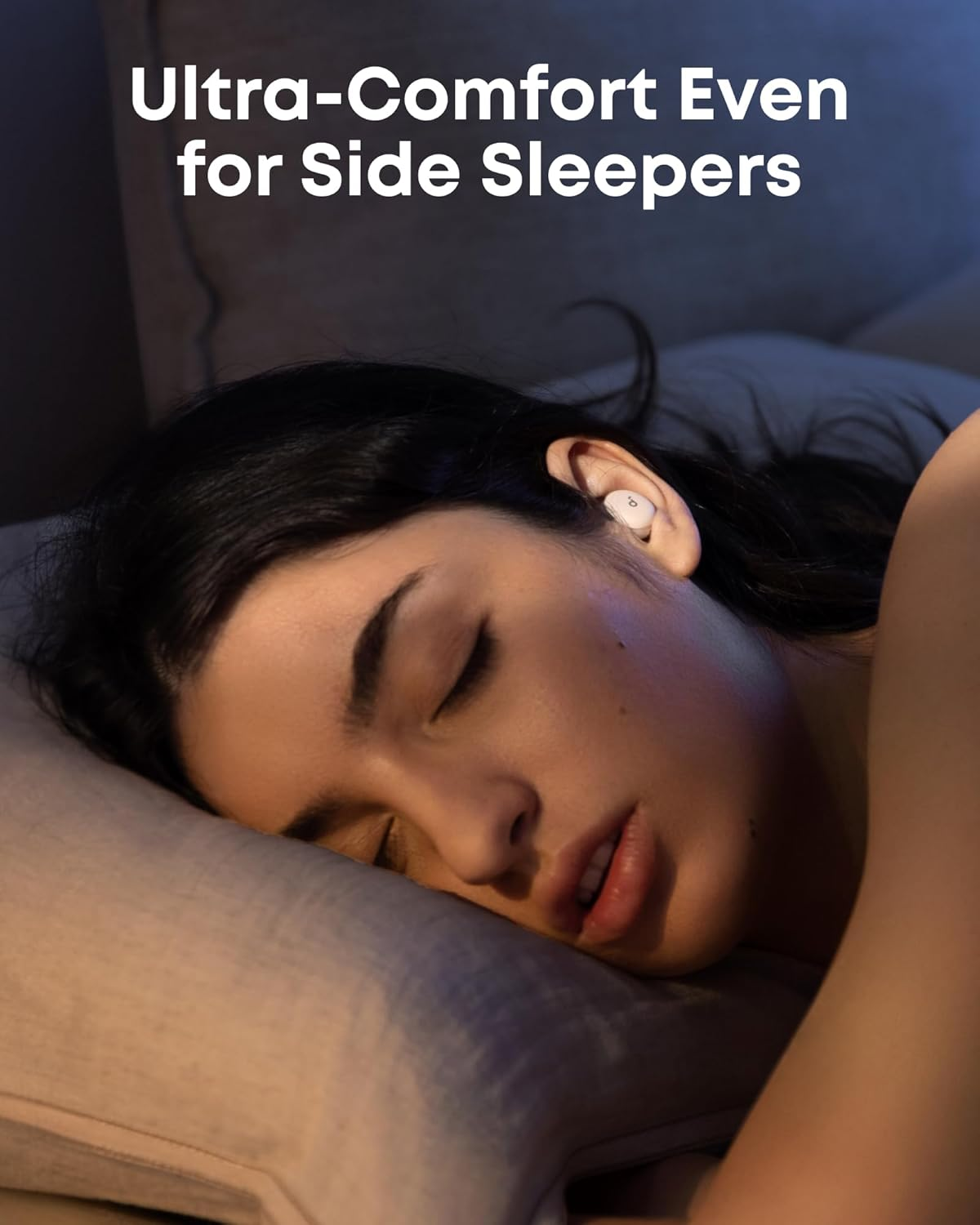 Soundcore Sleep A30 by Anker Sleep Earbuds, Smart Active Noise Cancelling Sleep Headphones, Adaptive Snore-Masking System, Ultra-Comfort for Side Sleepers, 45H Playtime - Green image number 5