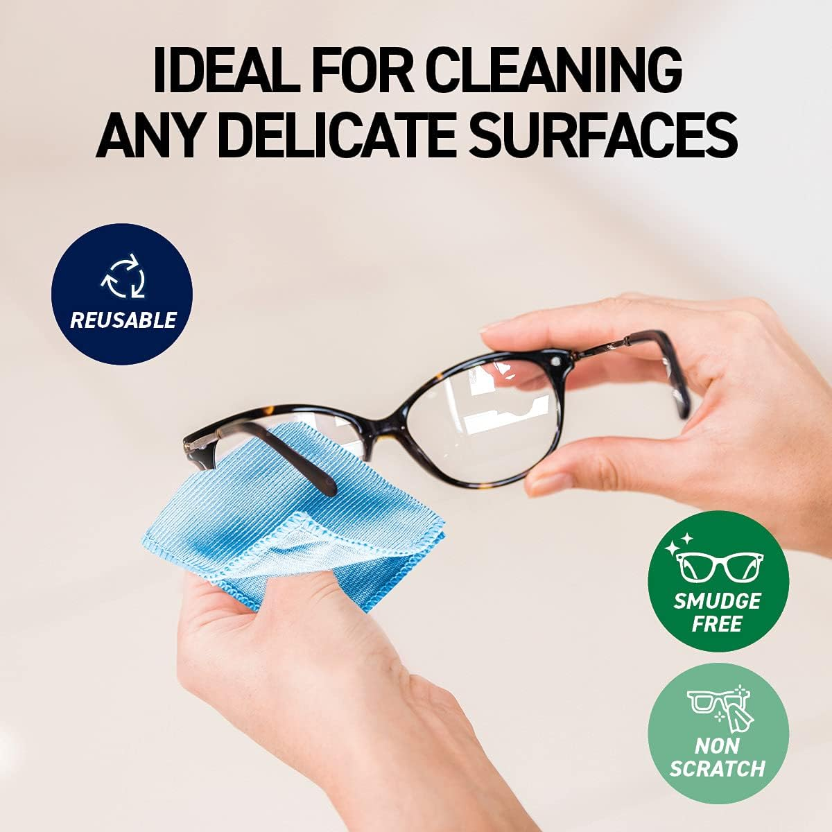1St Care Microfibre Lens Cleaning Cloth (Pack of 2) image number 5
