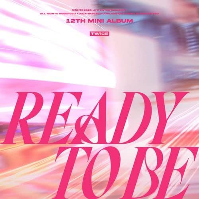 TWICE READY to BE 12Th Mini Album Random Version Cd+1P Folding Poster on Pack+Photobook+1P Postcard+1P Message Photocard+5P Photocard+Tracking Kpop Sealed image number 1
