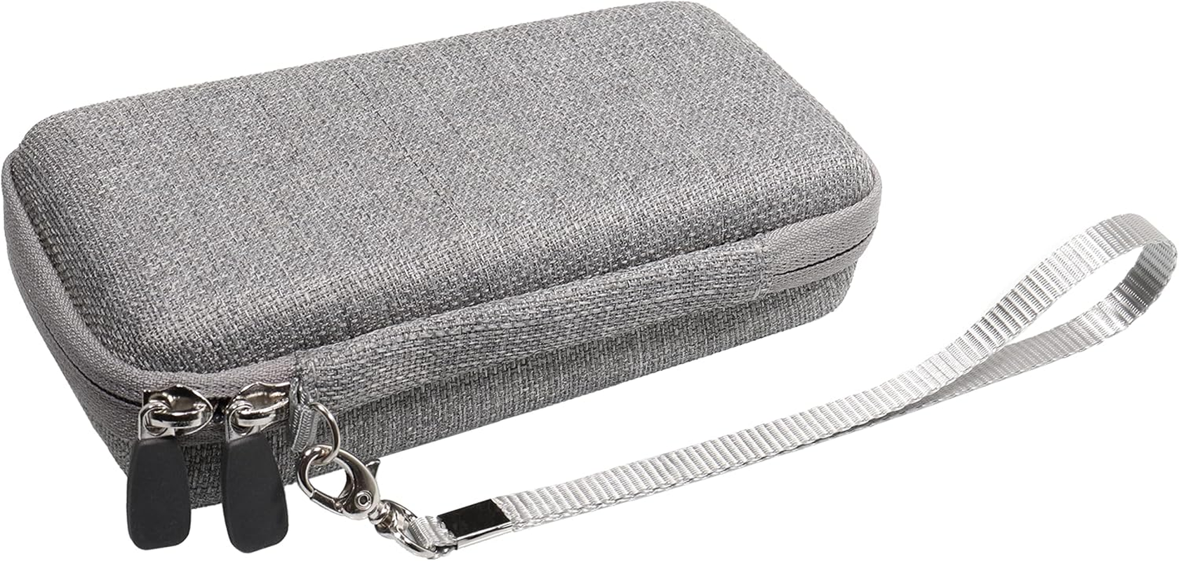 Casesack Case for Inseego Mifi M2100, M2000 Hotspot, Verizon Wireless Jetpack 8800L 4G LTE - Black With Gray Zipper image number 5