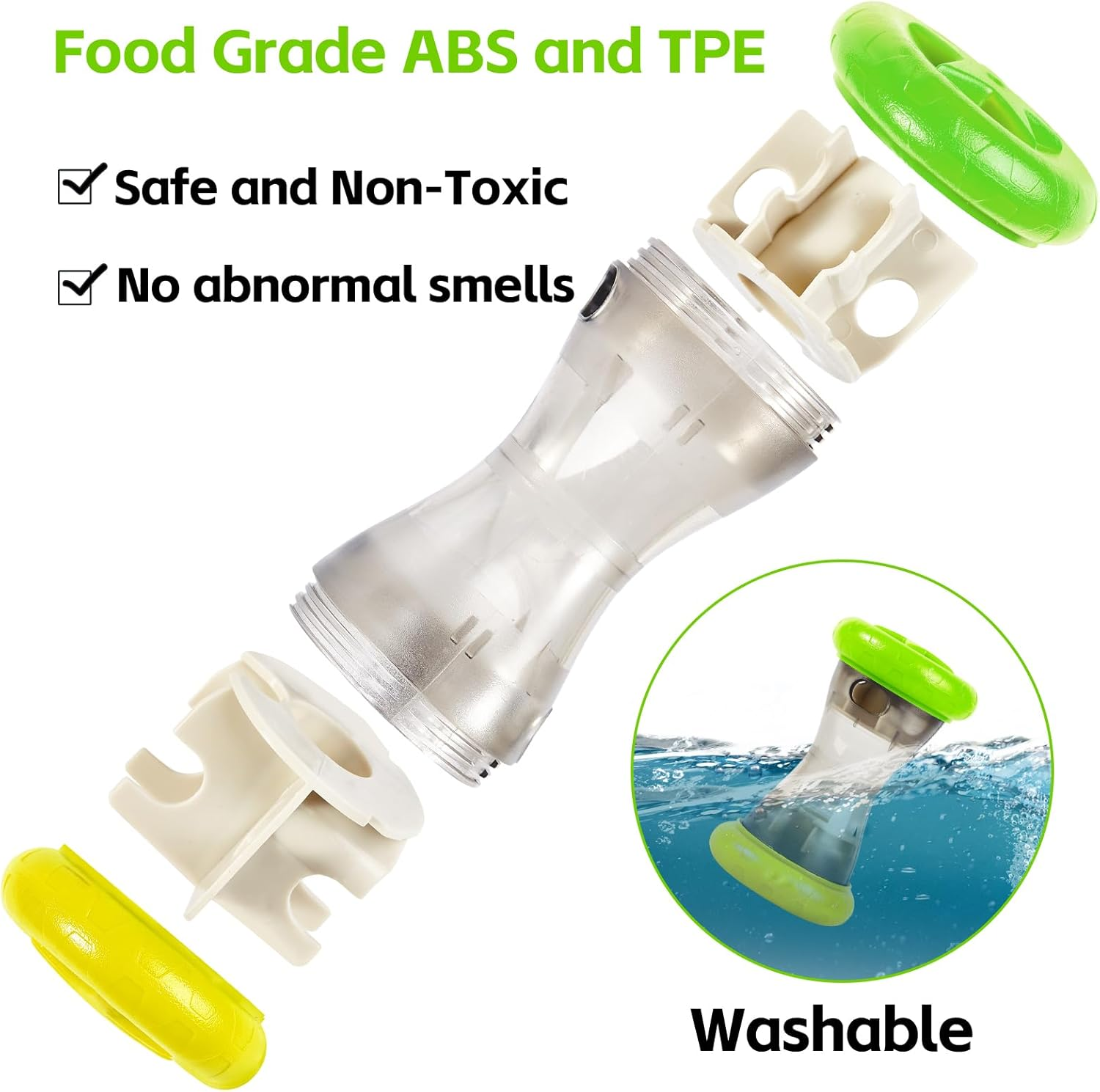 AUSCAT Dog Treat Dispensing Toy, Interactive Dog Puzzle Toys for Small and Medium Breeds, Slow Feeder, Enrichment Toys to Keep Them Busy, 2Pcs(Not for Aggressive Chewers) image number 6