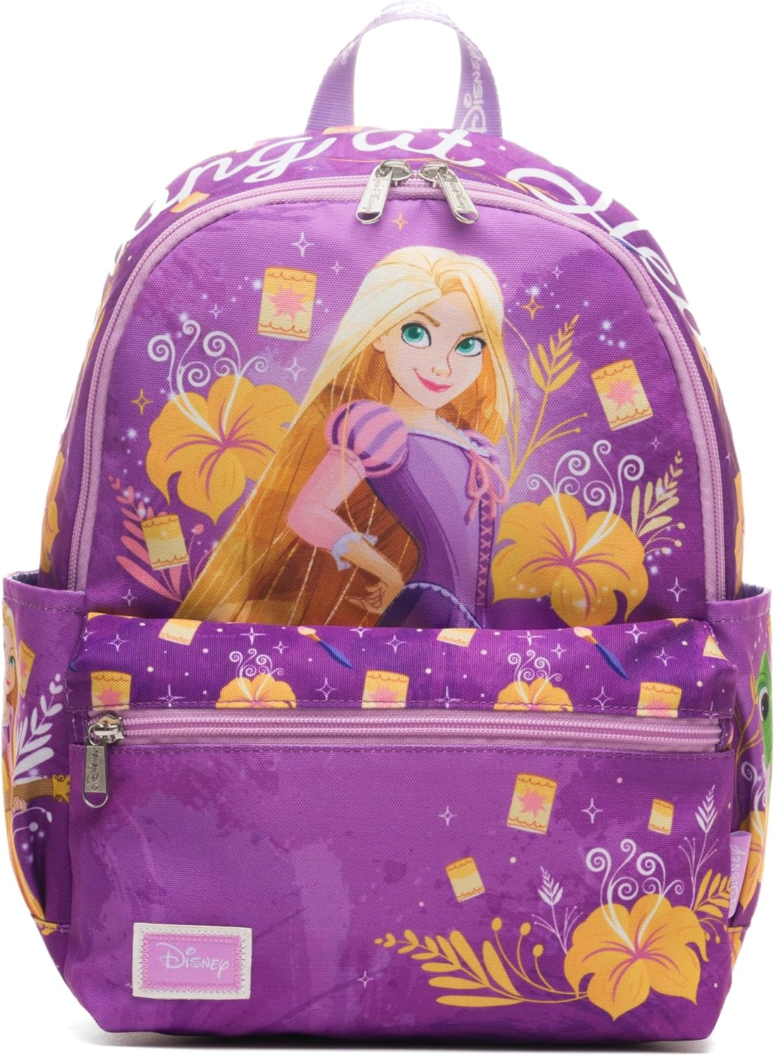 Wondapop Disney Tangled Rapunzel Strong at Heart 13" Deluxe Nylon Mini Backpack image number 5