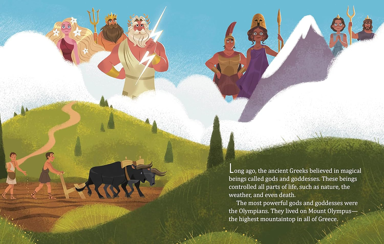 LGB My Little Golden Book about Greek Gods and Goddesses image number 2