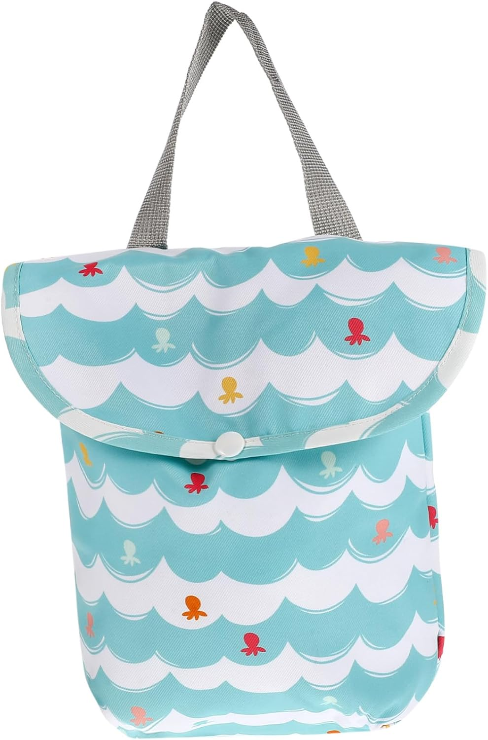 VANZACK Waterproof Diaper Organizer Pouch for Baby Diapers Portable Infant Storage Bag with Dual Pockets for Travel and Outdoor Use image number 3