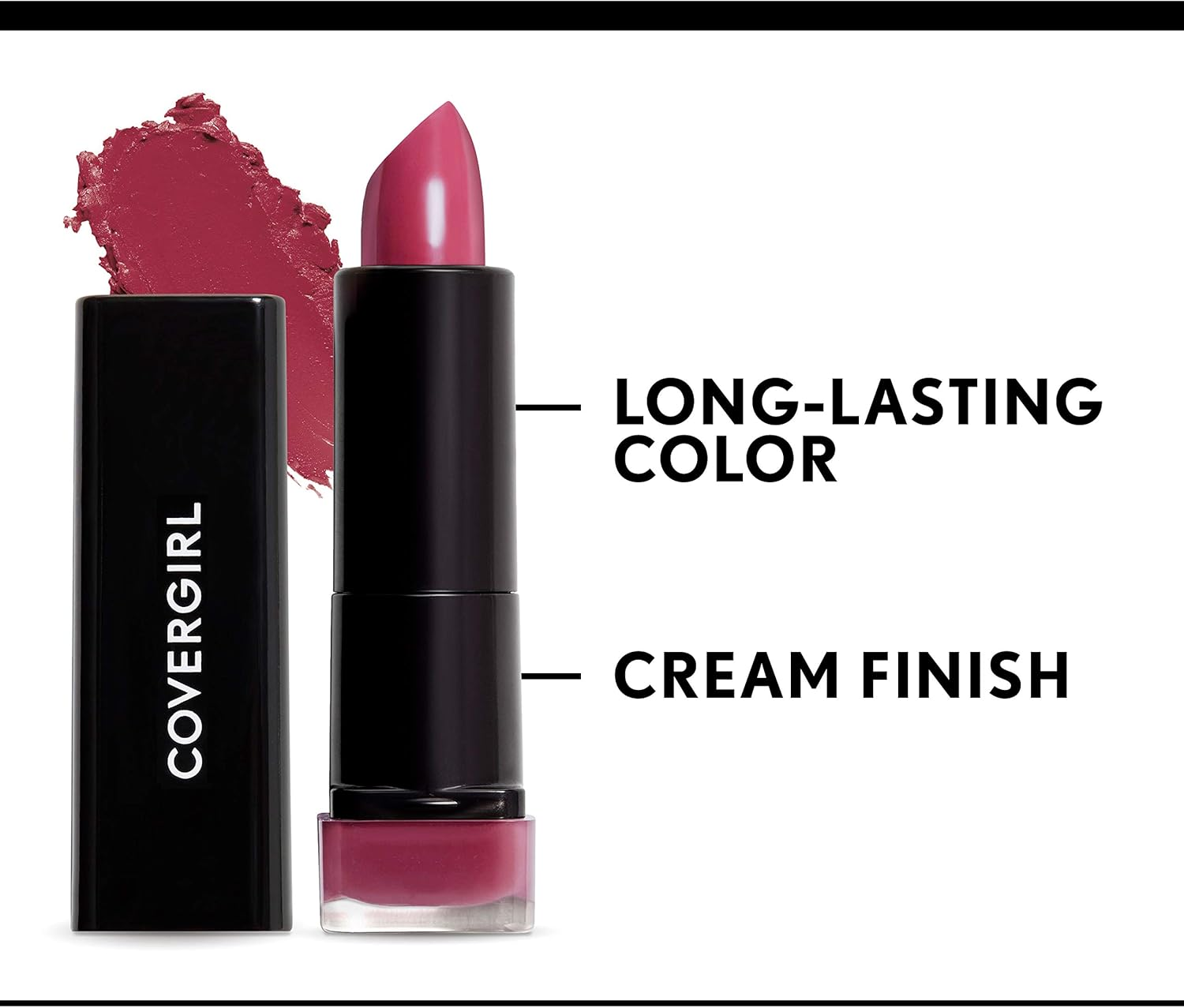 Covergirl Exhibitionist Cr&egrave;me Lipstick #405 Temptress Rose 3.5G