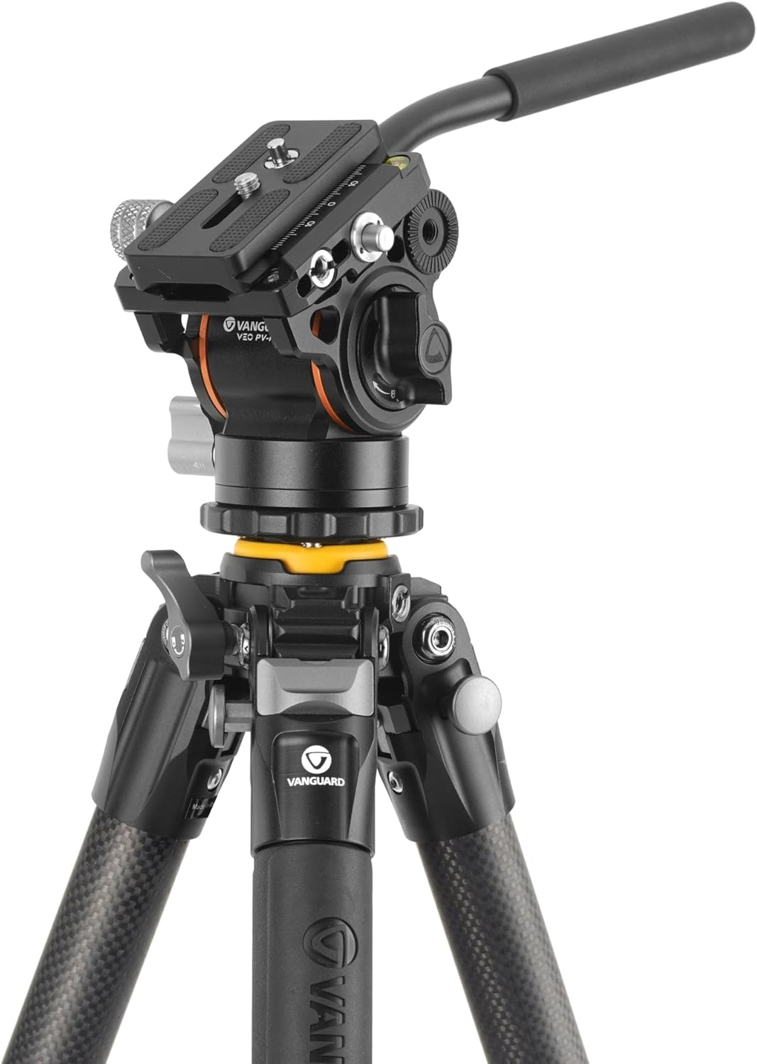 VANGUARD VEO 5 264CV14 - Video Tripod Carbon with VEO PV-14 Video Head - Load Capacity 8 Kg image number 2