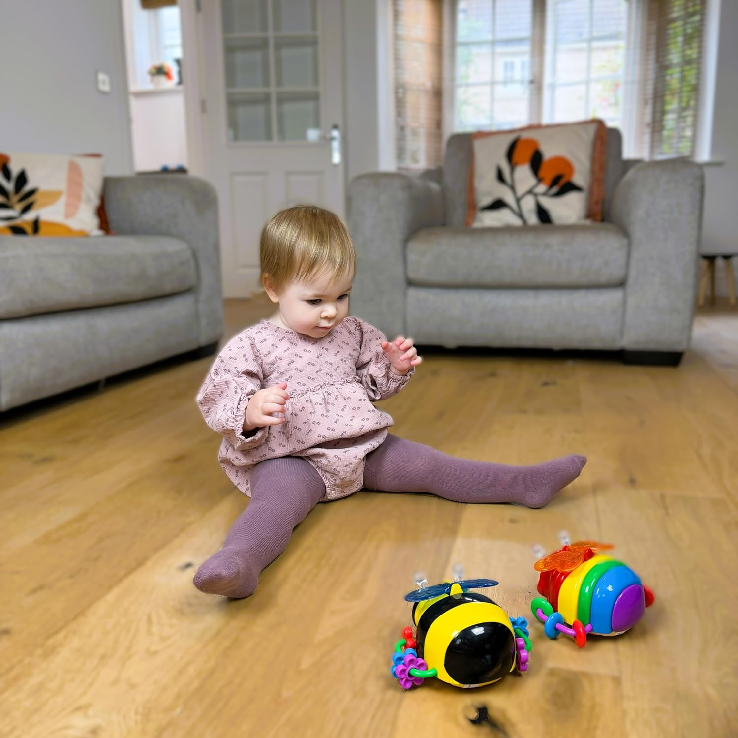 The Learning Journey Early Learning &ndash; Crawl about Bee Musical Crawling Aid &ndash; Baby Toys & Gifts for Boys & Girls Ages 6+ Months image number 4