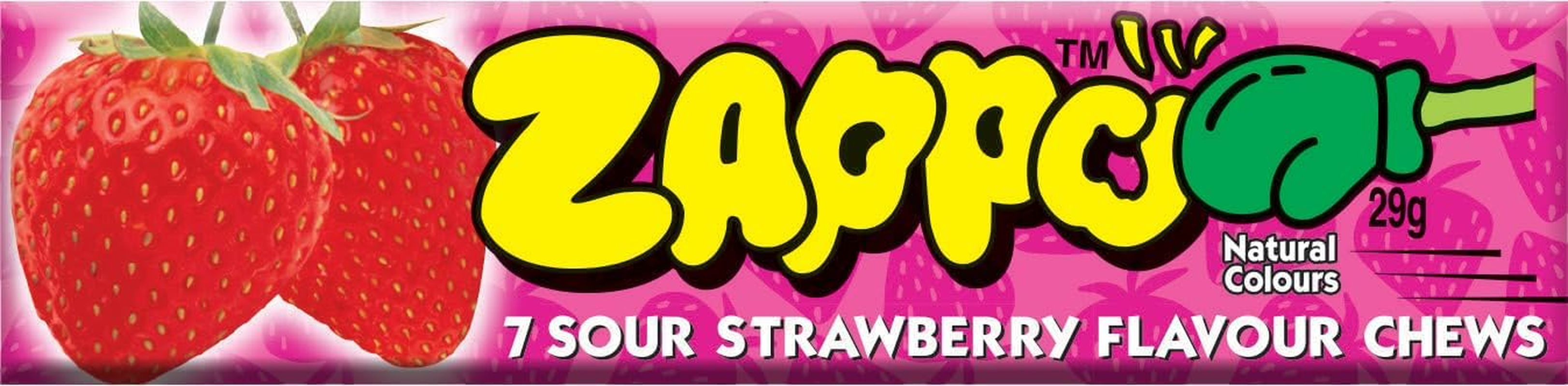 Zappo Sour Chews Variety Pack 780 G Mixed Flavours Share Bag image number 4