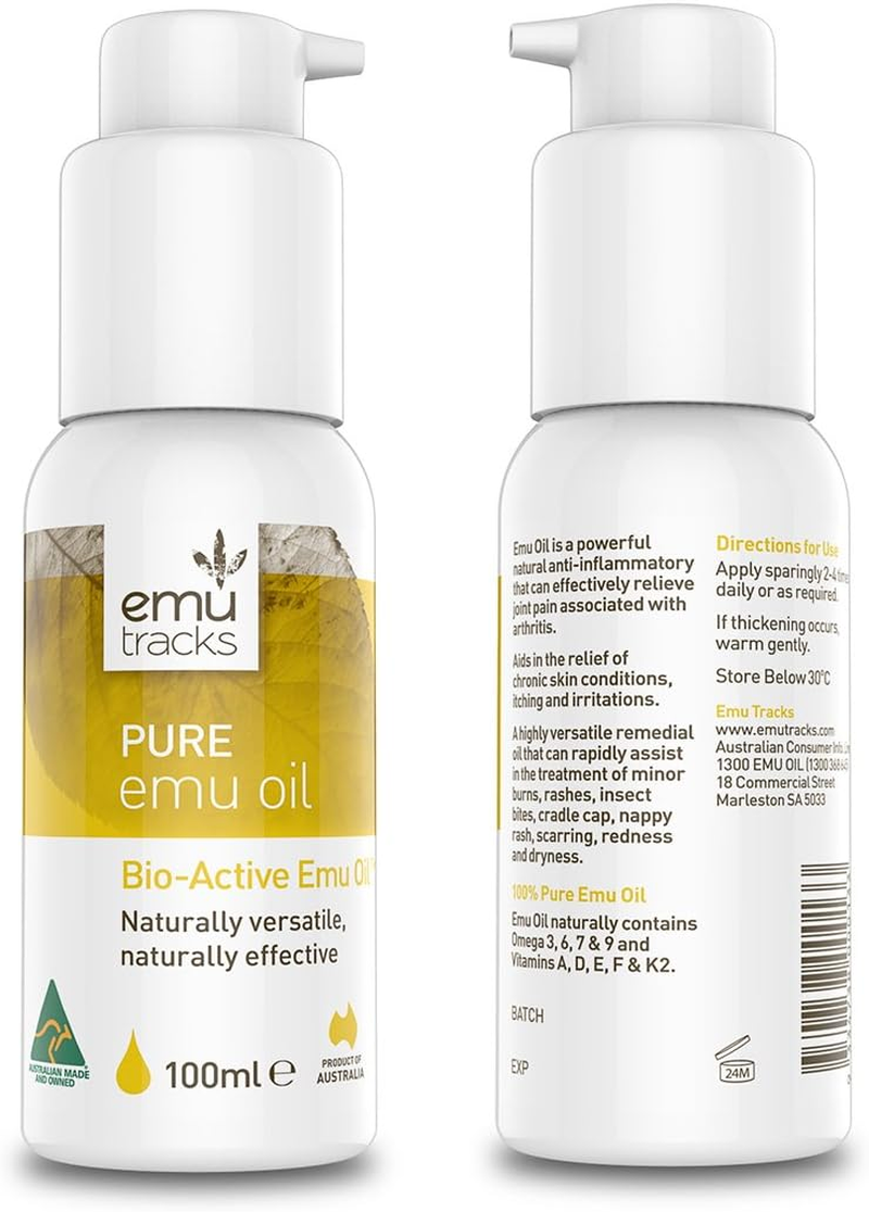 Emu Tracks Pure Emu Oil 100Ml image number 2