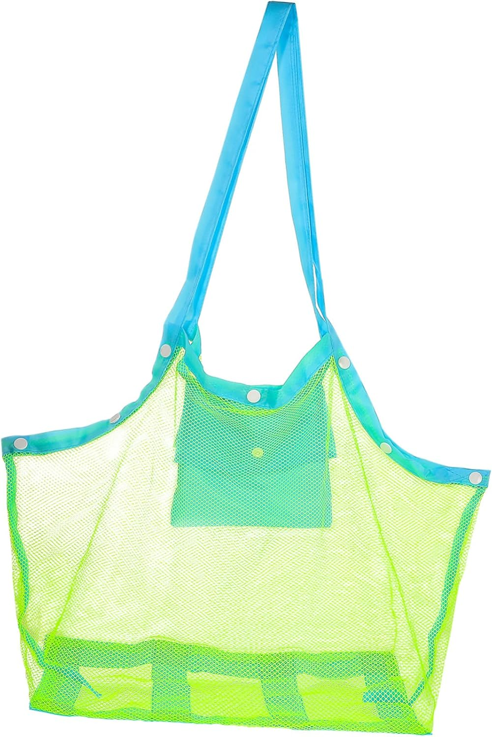 LRXIYODE Large Breathable Mesh Beach Bag for Women Oxford Cloth Tote with Tear Resistant Design Quick Dry Storage for Towels Shoes Swim Gear for Family Travel Camping Amusement Parks image number 6