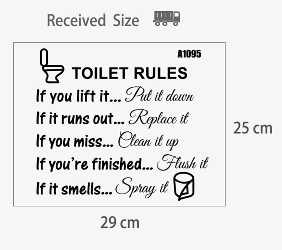 Vinyl Wall Decal Wall Art Sticker DIY Removable Funny Pictures Man'S Woman'S Washroom Toilet, Door Accessories Wall Sticker Home Decor for Living Room Home Decoration image number 1