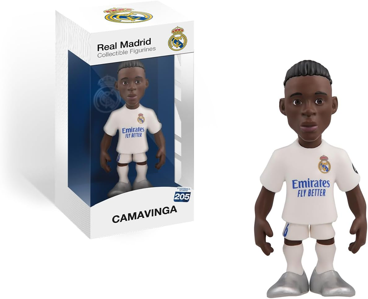 MINIX Collectible Figurines MN18444 Militao Figure, Real Madrid, Collectibles 12Cm for Display, Gift Idea for Kids and Adults, Football Fans image number 6