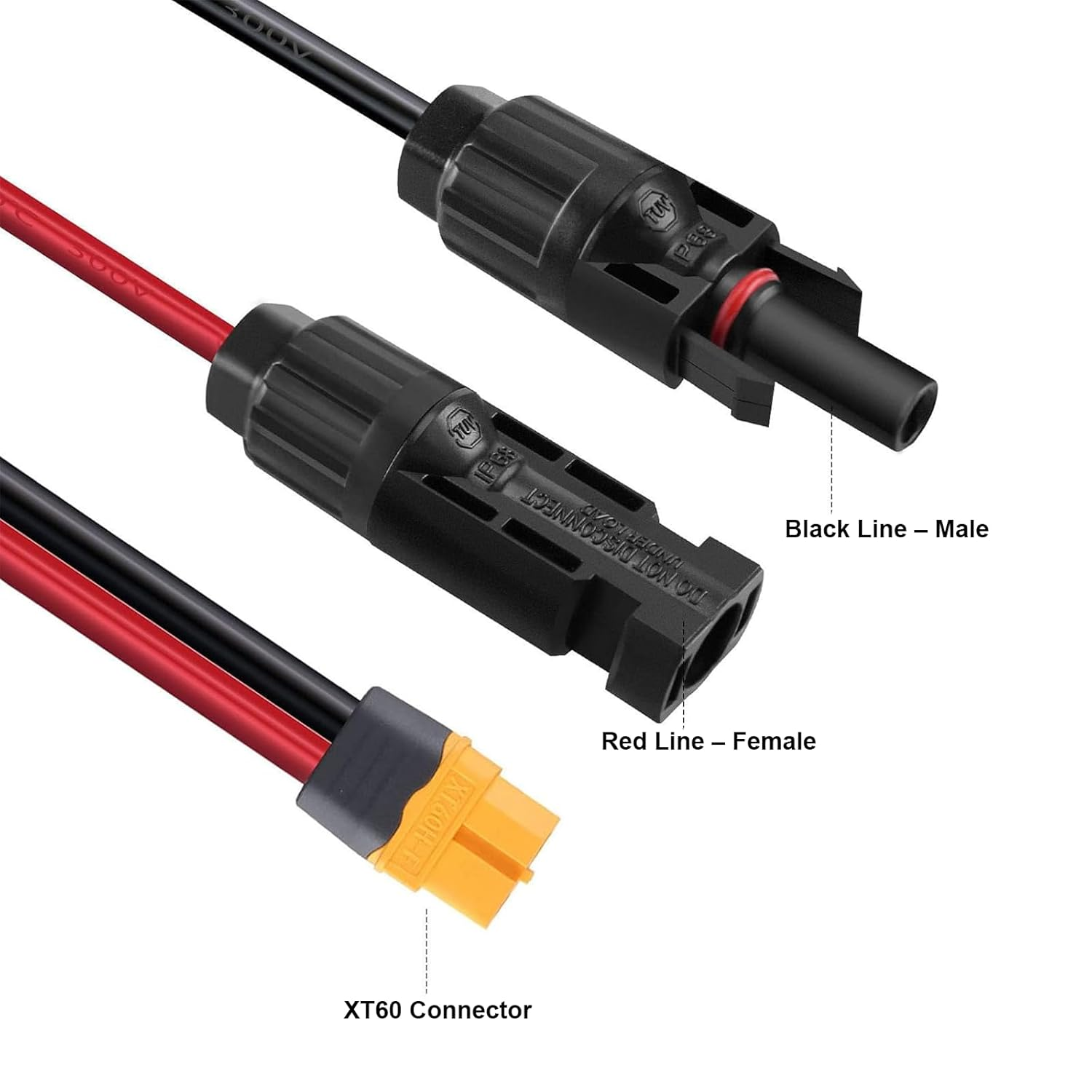 Solar Charging Cable with XT60 Connector image number 5