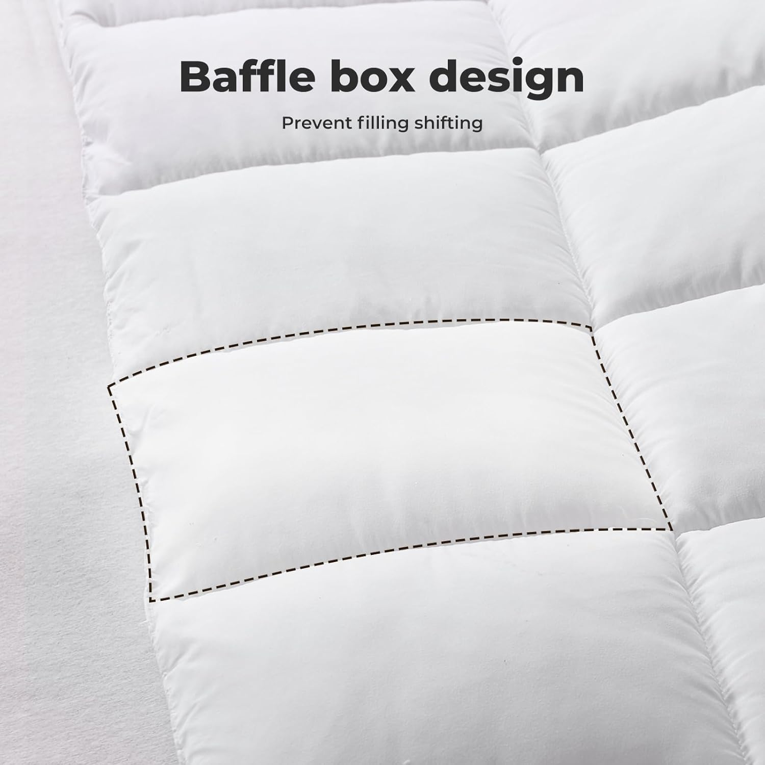 Dreamz 200GSM Recycled Fiber Quilt Microfiber Summer Bedding Quilts Throw Blanket Doona, Recycled Fiber Filling, Soft Cover, Machine Washable, for Sleeping,Breathable(King Single) image number 6