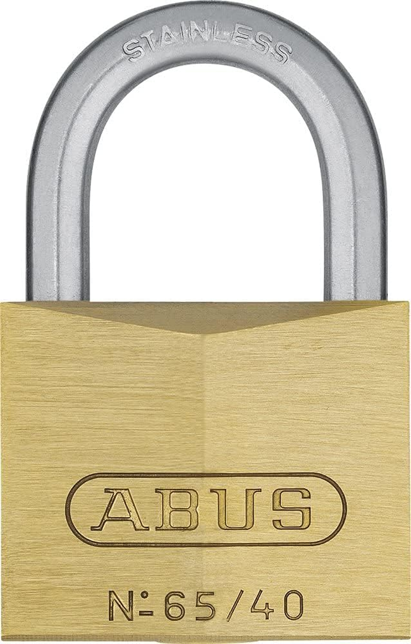 ABUS Combination Lock 180IB/50 - Brass Padlock - Weatherproof - with Individually Adjustable Number Code - ABUS Security Level 5 - Brass Colours image number 6