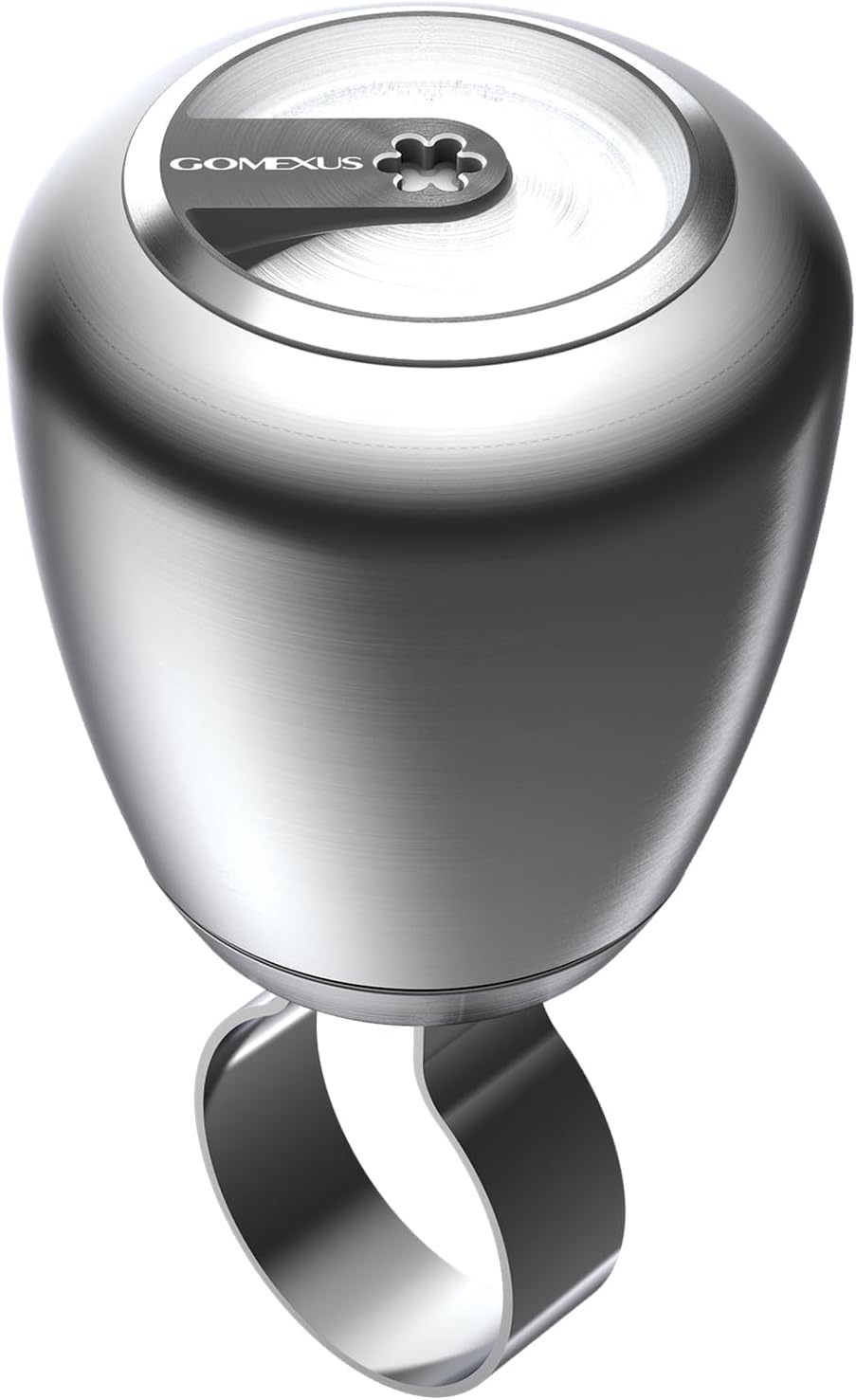 GOMEXUS Boat Steering Wheel Knob,316 Stainless Steel Suicide Wheel Knob Spinner,Universal Fit for Tractors,Trucks,Mowers