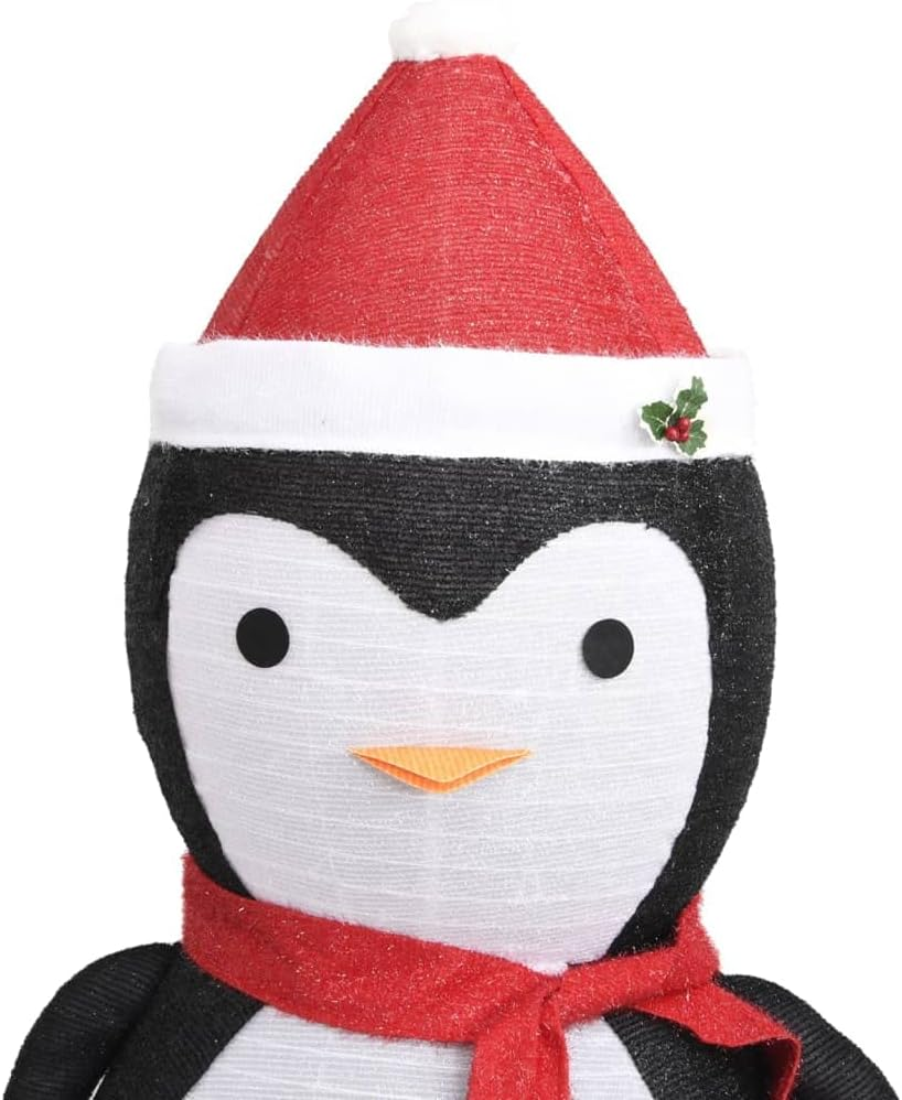 Decorative Christmas Snow Penguin Figure LED Luxury Fabric 180Cm image number 4