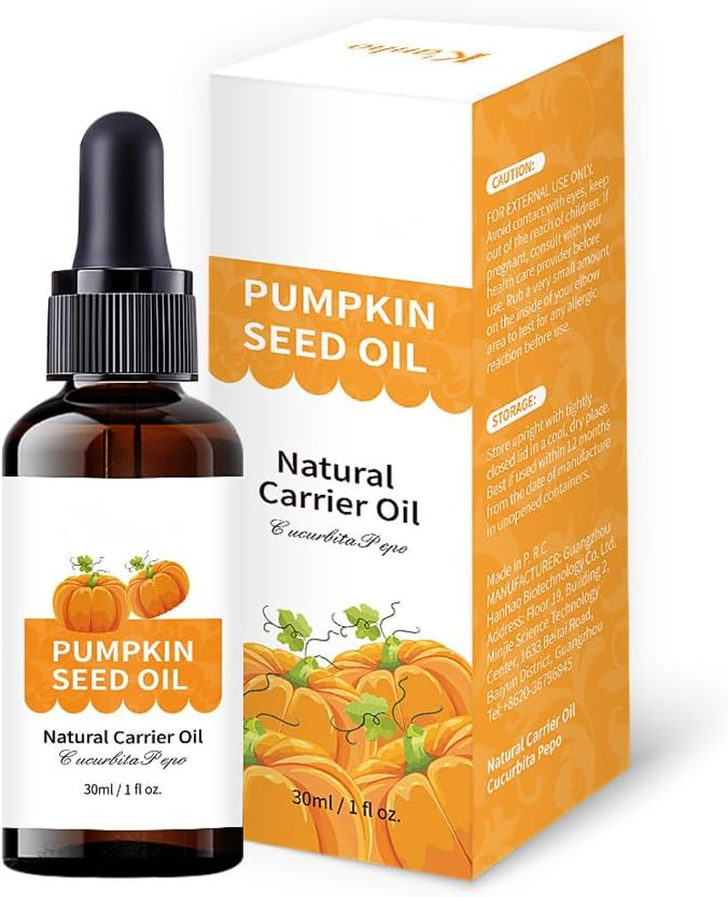 Organic Pumpkin Seed Oil for Hair Growth | 100% Cold-Pressed | Strengthens & Nourishes Hair | DHT Blocker for Thicker, Fuller Hair image number 5