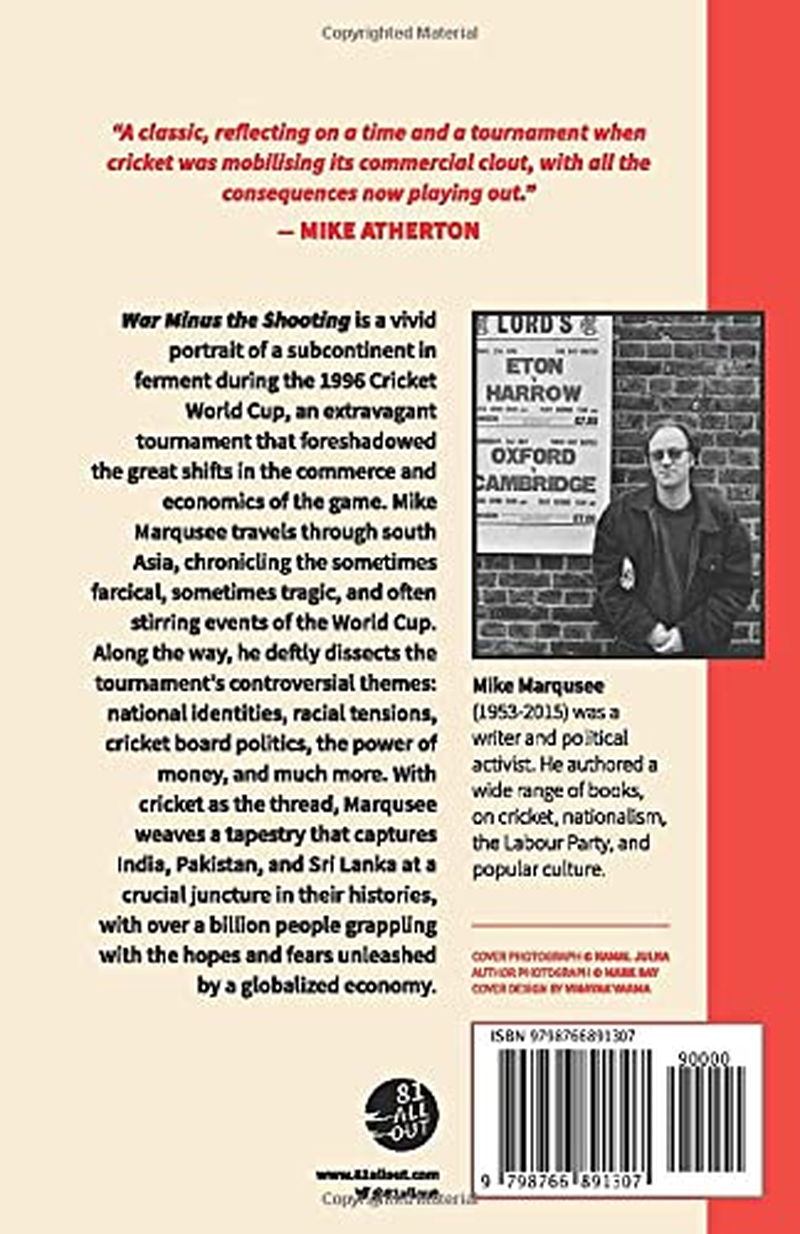 War minus the Shooting: a Journey through South Asia during the 1996 Cricket World Cup image number 1