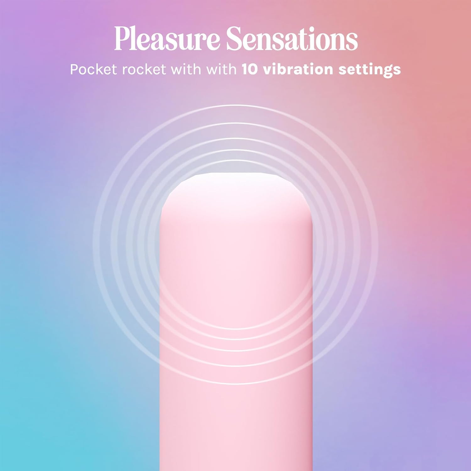 VUSH Gloss Bullet Vibrator &ndash; Powerful Clitoral Stimulator and Mini Vibrator Bullet for Women, Waterproof Rechargeable Sex Toy for Couples, Compact Female Pleasure Massager for Travel and Self-Care image number 5