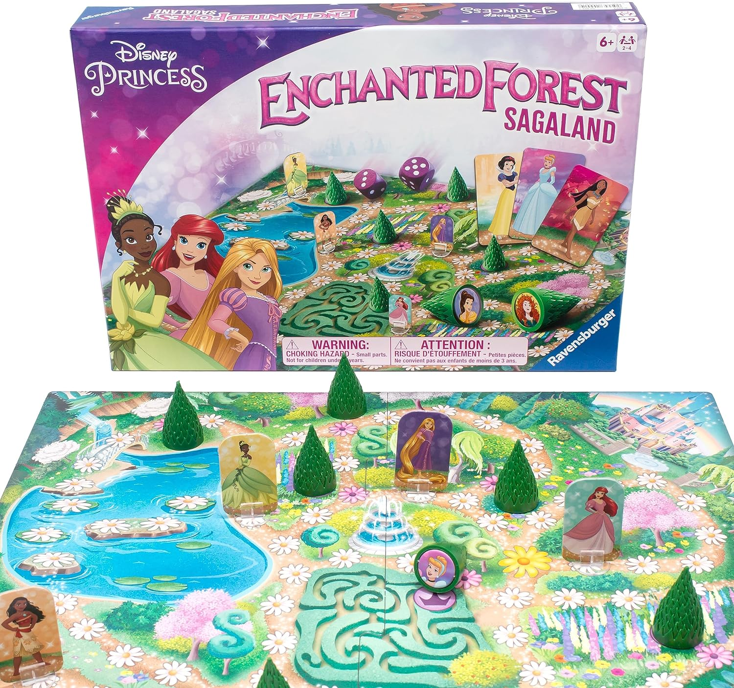 Ravensburger - Disney Enchanted Forest Sagaland Game image number 4