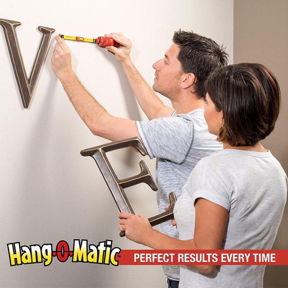 1 Pcs Picture Hanging Tool, Picture Frame Level Ruler, All-In-One Hang It Hanging Tool with Level, for Hang Pictures,Tvs, Mirrors, Shelves and Artworks image number 5