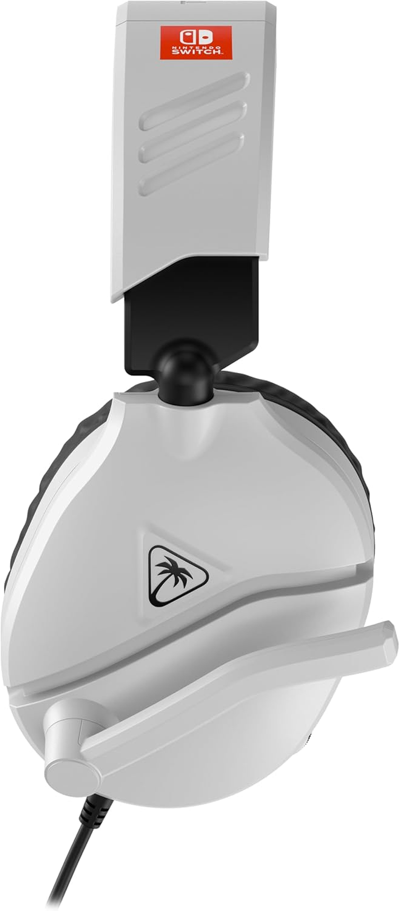 Turtle Beach Recon 70 Wired Gaming Headset Officially Licensed for Nintendo Switch, Nintendo Switch OLED and Lite Model &ndash; Flip-To-Mute Mic, 40Mm Speakers, Adjustable, Lightweight Design, White image number 1
