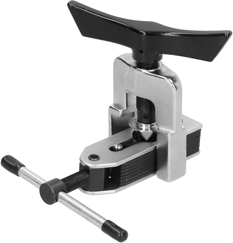 Flaring Tool, Aluminum and Copper Expansion Tool Kit, Metal Pipe Riveter, Copper, Aluminum and Stainless Steel Pipe Expansion Tool Set, Suitable for HVAC Gas Refrigeration Brake Lines image number 2