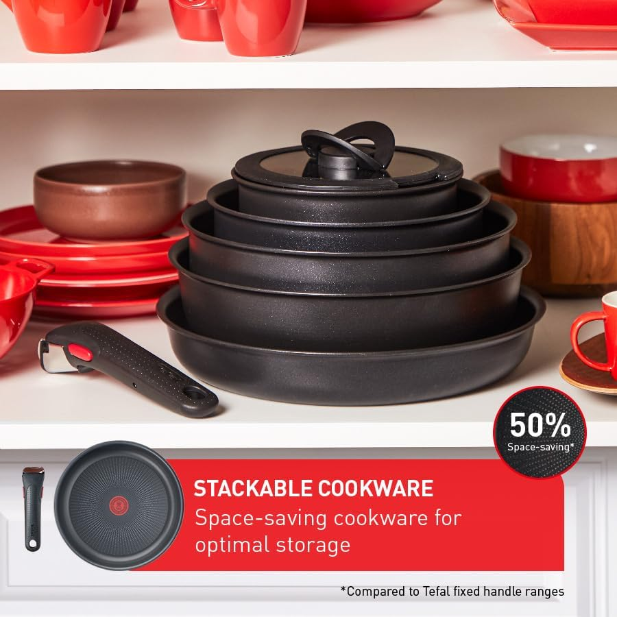 Tefal Ingenio Easy on Non-Stick 13 Piece Cookware Set, L1599243 image number 2