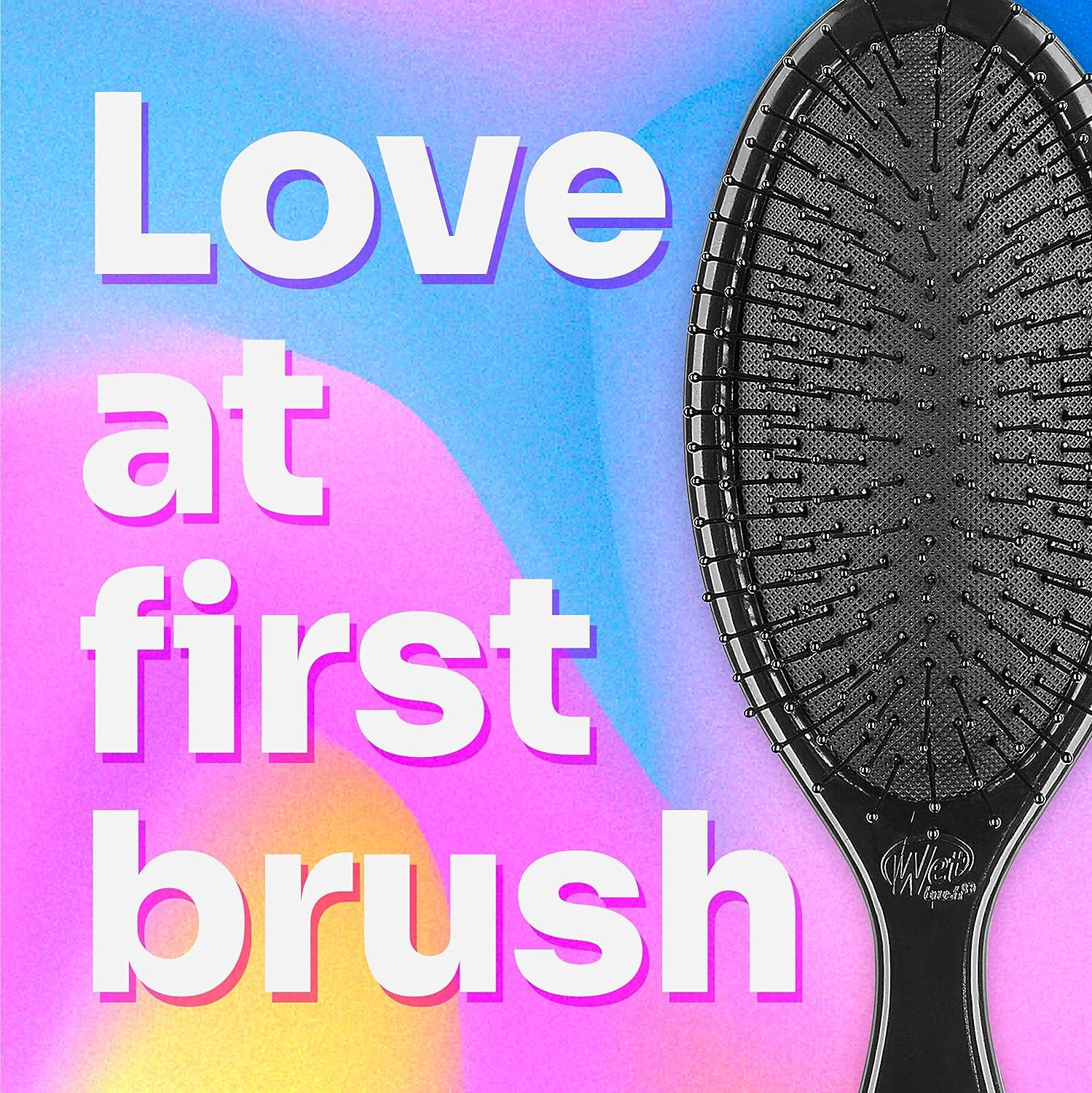 Wet Brush Original Detangler Hair Brush, Peacock (Transformative Color) - Ultra-Soft Intelliflex Bristles - Detangling Brush Glides through Tangles for All Hair Types (Wet & Dry Hair) - Women & Men image number 1