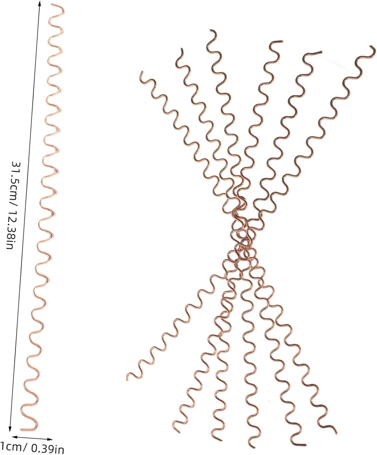 TIDTALEO Automotive Welding Wire 100Pcs Wave Welding Wire Body Auto Dent Tool Kit image number 5