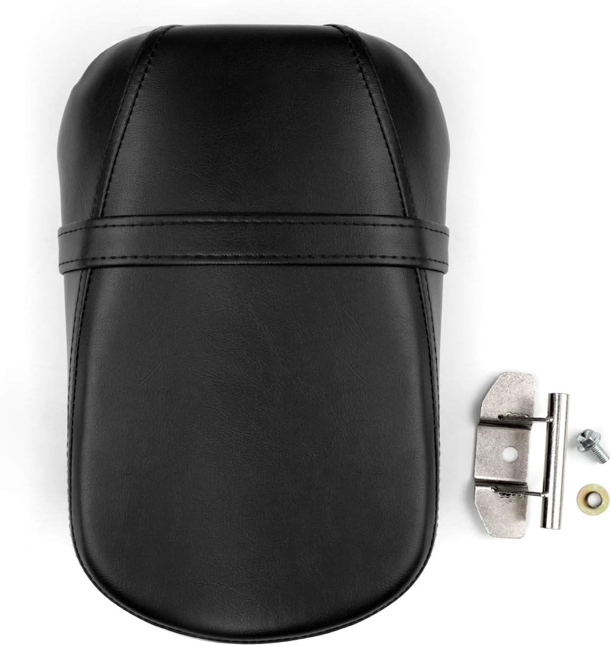 Areyourshop Motorbike Rear Passenger Seat, Motorcycle Passenger Rear Seat Leather Pillon Seat Cushion Replacement for K-A-W-A-S-A-K-I Vulcan 650 VN650 2015 + image number 5