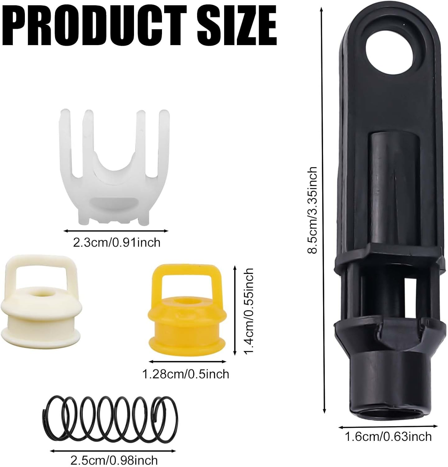 7 Pack Transmission Shifter Linkage Cable Bushing Repair Kit, Shifter Cable Bushing Kit 14104 15276979 52855956AG Shifter Bushing Kit for Cadillac Buick Chevy Silverado 1500 2500 3500 image number 3