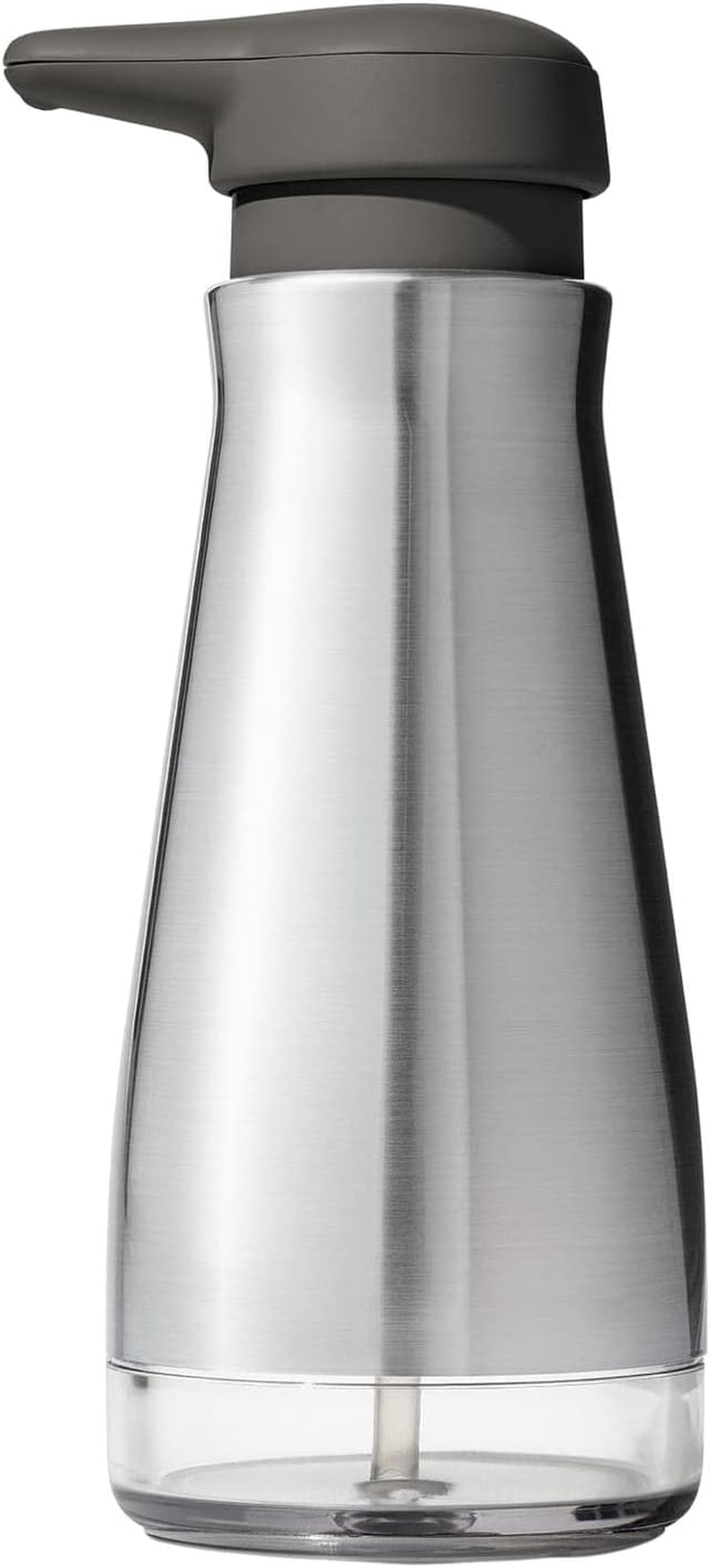 OXO 13273700 Good Grips Soap Dispenser Stainless Steel 15 Oz image number 1
