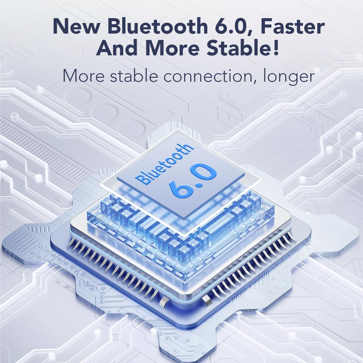 NE20 Earbuds, NE20 Translation Earbud, 6 Translation Modes, LCD Touch Screen, 60H Playtime, Hifi Sound, 135 Languages AI Translation Earbuds Real Time for Travel, Business (Black) - Black image number 6