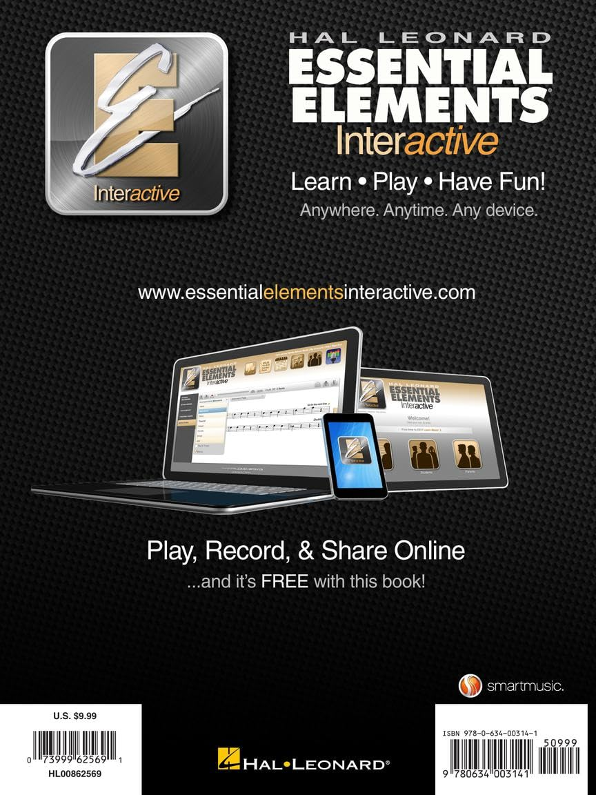 Hal Leonard Essential Elements for Band B Flat Clarinet Book 1: Comprehensive Band Method image number 1