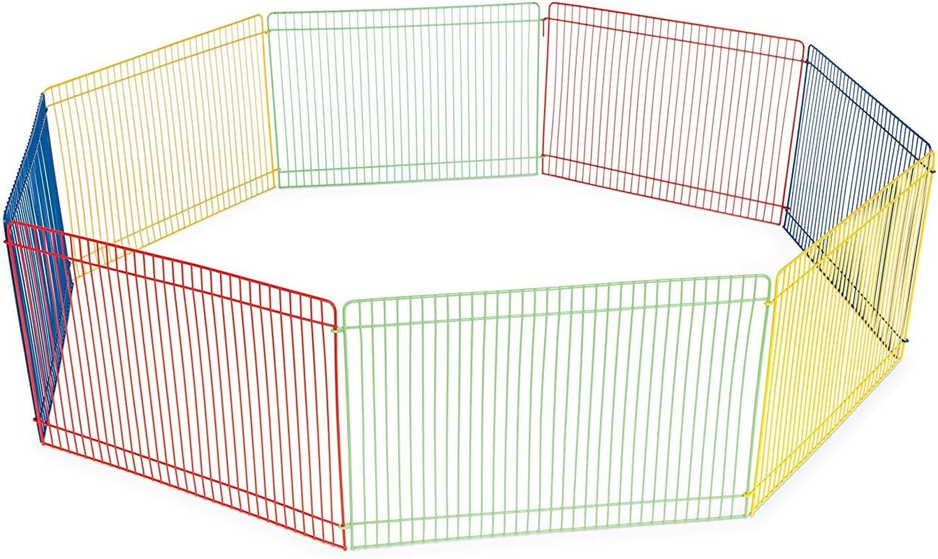 Prevue Pet Products Multi-Color Small Pet Playpen 40090 image number 5