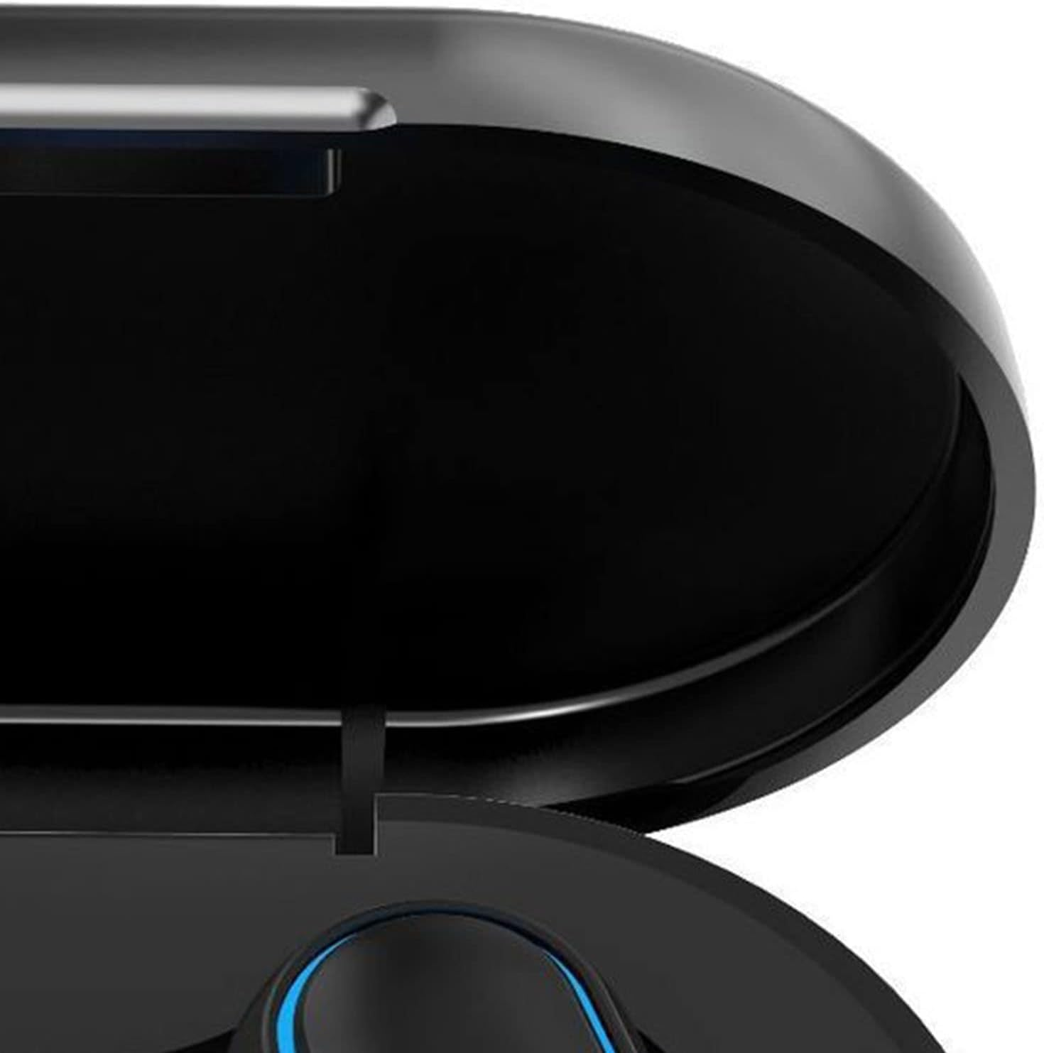 BT Gaming Earbud, Noise Cancelling Headphones with Charging Case, Wireless Headphones with Low Latency and Power LED Display, Sports Headphones for Online Meetings image number 3