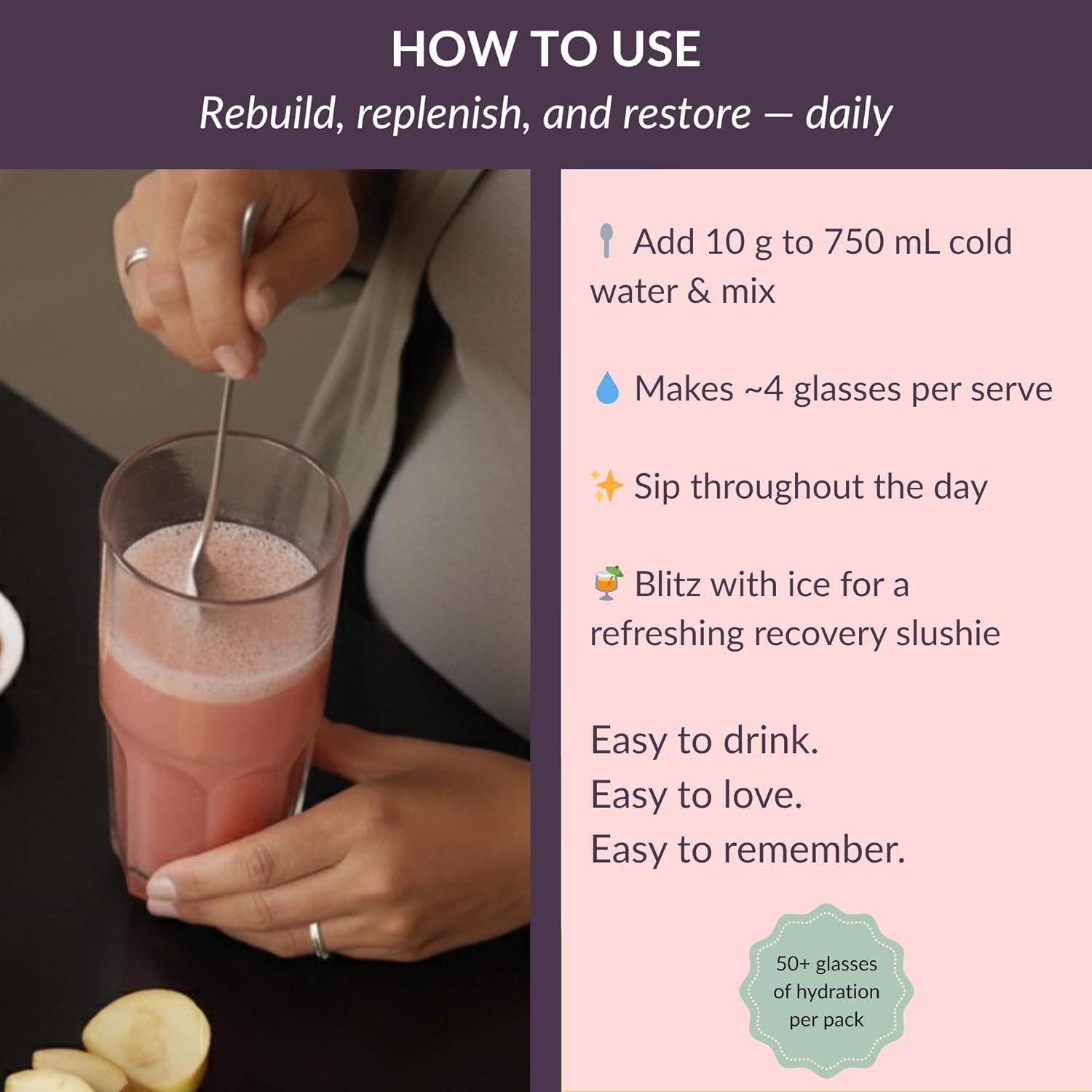 Nella Vosk Nourish Mama Recovery Hydration Powder &ndash; Collagen Protein Powder Drink with Vitamin C for Postpartum & Breastfeeding Support (No Added Sugar, Sweetened with Stevia) (150Gm, Watermelon Cherry)