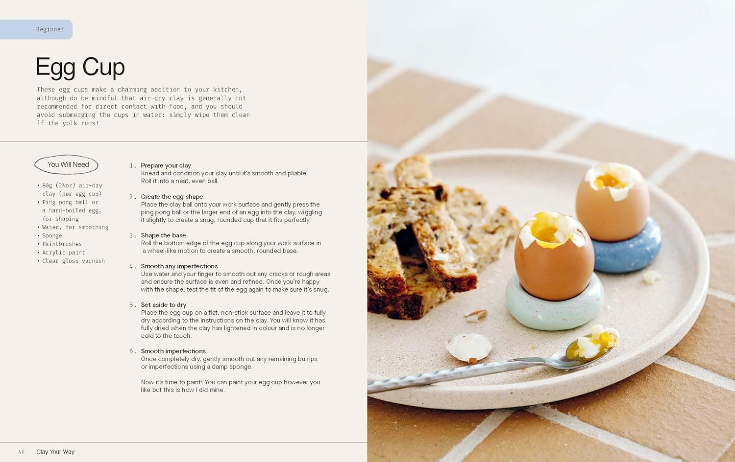 Clay Your Way: over 20 Simple Projects to Make with Air-Dry Clay image number 1