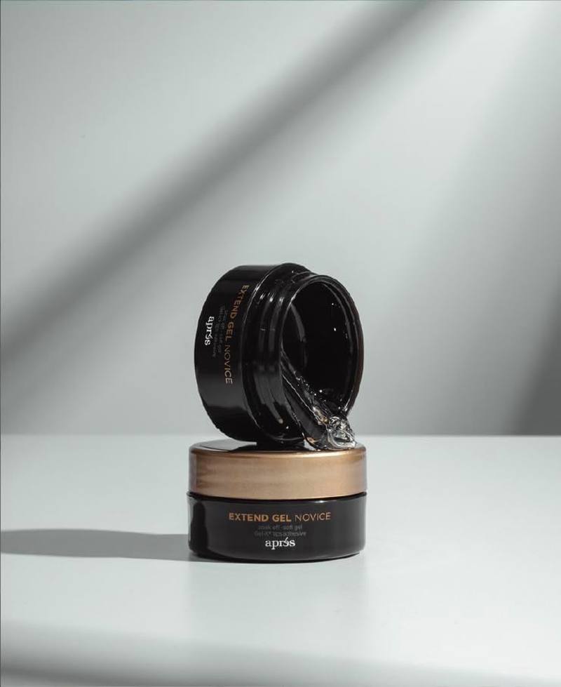 Apres Extend Gel Novice, Gel-X Nail Tips Adhesive, 15 Ml Jar Edition, Soak off - Soft Gel, Hema-Free, Thick Consistency, Easy Application for Soft Gel Tips image number 3