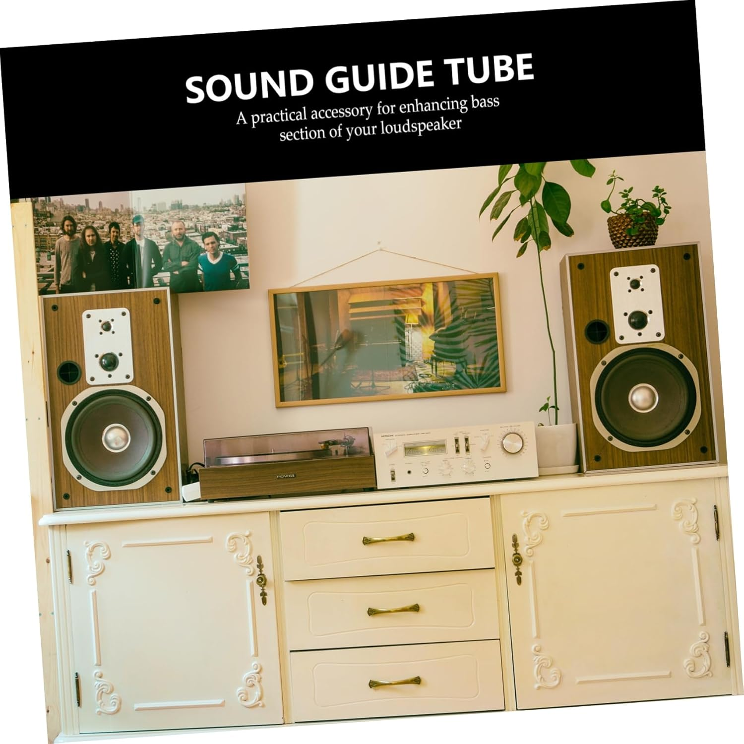 STOBAZA 10Pcs Speaker Port Tube Replacement Plastic Bass Outlet for Subwoofer Speaker Air Outlet Enhance Sound Quality in Box image number 5