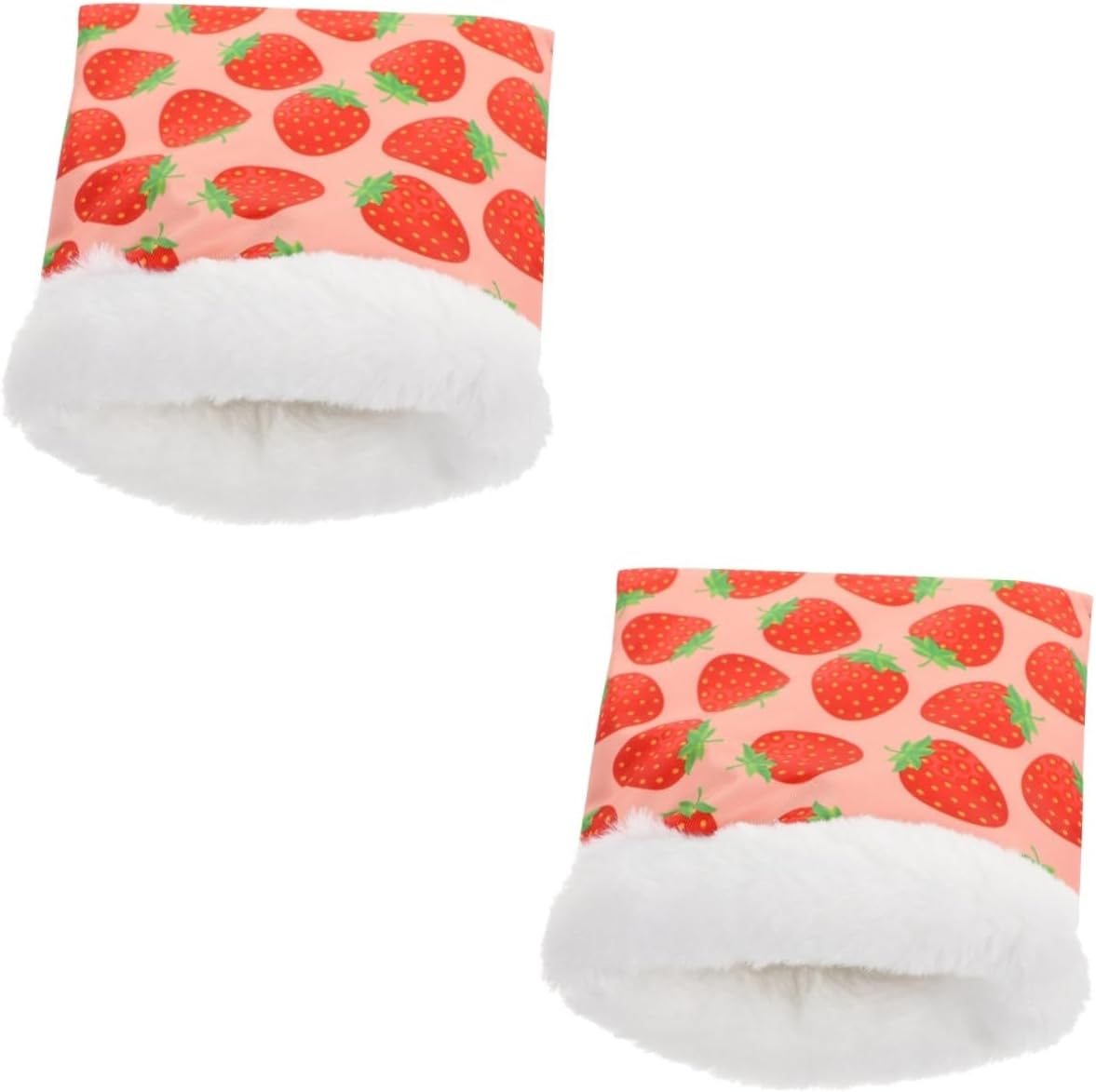FRCOLOR 2Pcs Hamster Sleep Pouch Warm Bed Cotton Hideout for Guinea Pig Small Animals for Hamster Winter Pouch Sleeping Bed image number 6