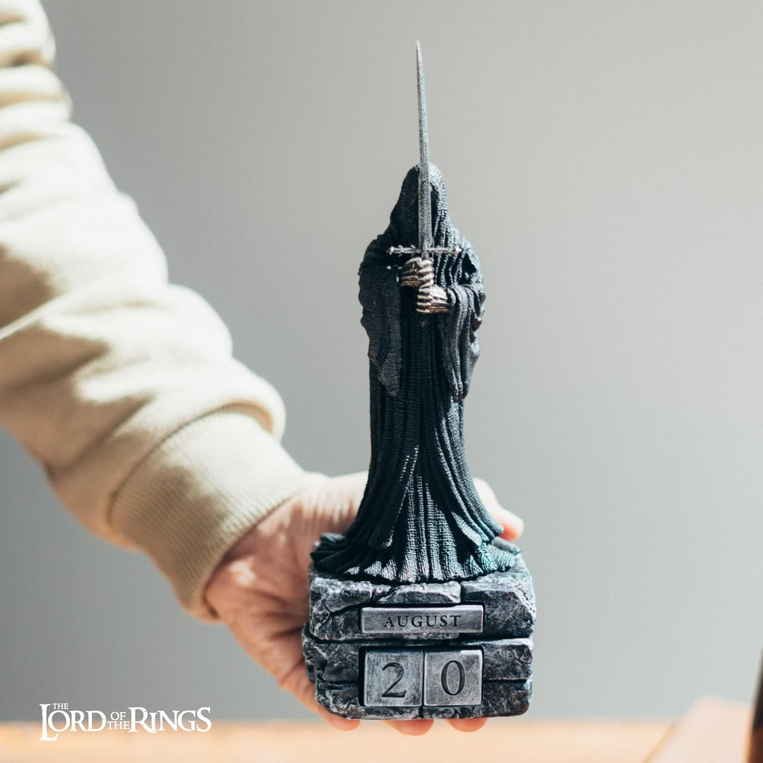 Grupo Erik the Lord of the Rings Eternal Calendar, Figure 3D Calendar, Desk Calendar for Standing, Permanent Calendar, Official Nazgul the Lord of the Rings Fan Article, Office Decoration image number 6